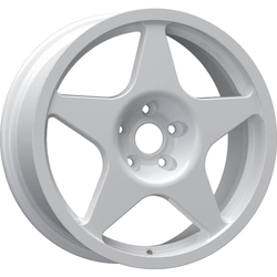 7.0X16" PCD 5X100 EMR Wheels EMR-DY1326-26 ET35 73.1 mm Soft White
