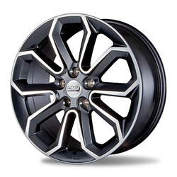 7.0X16" PCD 5X108 CMS 812 MATT BLACK DIAMOND ET45 67.2 mm