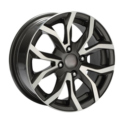 7.0X16" PCD 5X112 Carre  634 BLACK DIAMOND ET48 57.1 mm