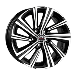7.0X16" PCD 5X114.3 RC 1005 BLACK DIAMOND ET40 67.1 mm