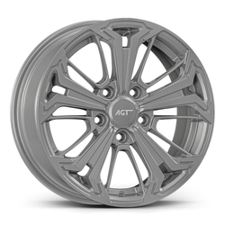 7.0X16" PCD 5x114 AGT Wheels 16267 ET40 67.10 mm Full Silver