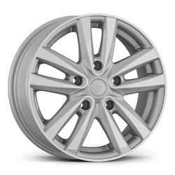 7.0X16" PCD 5X120 AGT Wheels 16039-3 ET35 65.10 mm Silver Diamond