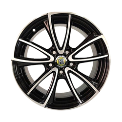 7.0X16" PCD 5X98 FD Wheels 16074 BLACK DIAMOND ET40 58.1 mm