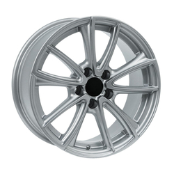 7.0X16" PCD5X105 AGT Wheels 16074 ET25 Full Silver 56.6 mm