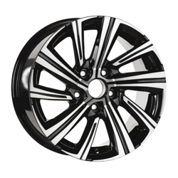 7.0X16" PCD5X114 AGT Wheels 16237 ET35 Black Diamond 60.1 mm