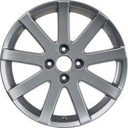 7.0X17" PCD 4X108 Arceo Wheels  183 CRYSTAL SILVER ET25 65.1 mm