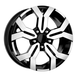 7.0X17" PCD 5X114.3 RC DY1267 ET40 66.1 mm BLACK