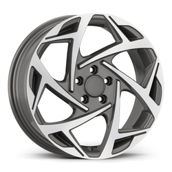 7.0X17" PCD 5X115 AGT Wheels 17290 ET45 70.20 mm Titan Diamond