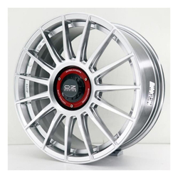 7.5X17" PCD 4X100 RC 384 SILVER ET35 67.1 mm