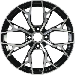 7.5X17" PCD 4X108 Arceo Wheels ARC-M01-20 ET35 BLACK DIAMOND 63.4 mm