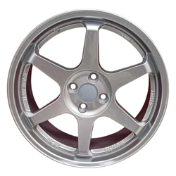 7.5X17" PCD 4X108 Sonic S1033 ET25 65.10 mm Silver Gloss