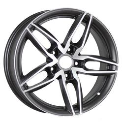 7.5X17" PCD 5X112 AGT Wheels 17105  ET45 72.60 mm TITAN DIAMOND