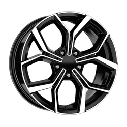 7.5X17" PCD 5X112 Kormetal 1217 GUN MACHINE DIAMOND ET45 57.1 mm