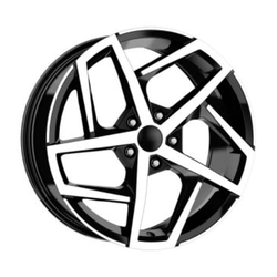 7.5X17" PCD 5X112 Kormetal 967 BLACK DIAMOND ET40 57.1 mm