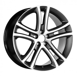 7.5X17" PCD 5X112 Sonic 2S1035 ET35 73.10 mm Gun Metal Diamond