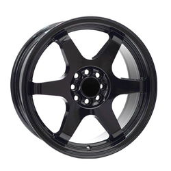 7.5X17" PCD 5X114 AGT Wheels 737  ET42 72.60 mm Gloss Black