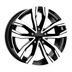 7.5X17" PCD 5X114 Kormetal DY747 ET40 66.1 mm BLACK DIAMOND