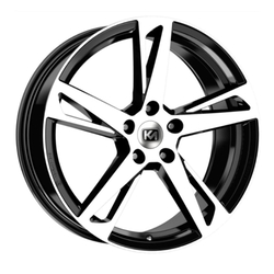 7.5X17" PCD 5X115 Kormetal CA16 BLACK DIAMOND ET45 70.2 mm