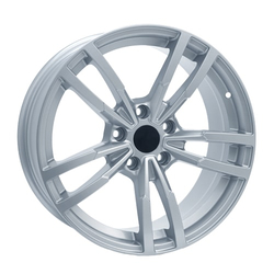 7.5X17" PCD 5X120 AGT Wheels 17097  ET34 72.60 mm Full Silver