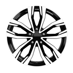 7.5X18" PCD 5X114 Kormetal 748 ET40  66.1 mm BLACK DIAMOND