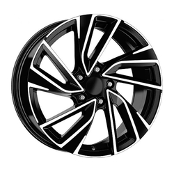 7.5X17" PCD 5x100 Kormetal Jant DY727 Black Diamond ET40 57.1 mm