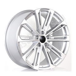 7.5X17" PCD 5x112 Kormetal Jant DY297 Silver ET45 57.1 mm