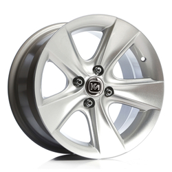 8.0X15" PCD 4X100 Kormetal  KORMETAL-855 PARLAK GRİ ET20 67.1 mm