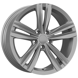 8.0X18" PCD 5X100 AGT Wheels 18287 ET40 73.10 mm Full Silver