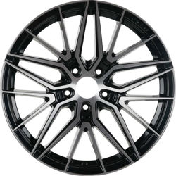 8.0X18" PCD 5X108 Arceo Wheels ARC-18193-06 ET35 BLACK DIAMOND 73.1 mm