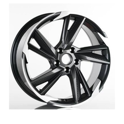 8.0X18" PCD 5X108 Kormetal DY1208 GUN METAL DIAMOND ET45 67.1 mm