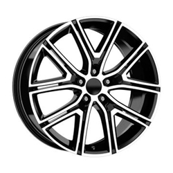 8.0X18" PCD 5X108 Kormetal DY758 BLACK DIAMOND ET50 63.4 mm