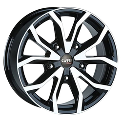 8.0X18" PCD 5X110 Carre  834-2 BLACK DIAMOND ET30 65.1 mm