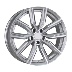 8.0X18" PCD 5X112 AGT Wheels 18134  ET40 67.10 mm Full Silver