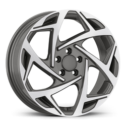 8.0X18" PCD 5X112 AGT Wheels 18273 ET45 66.60 mm Titan Diamond