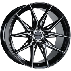 8.0X18" PCD 5X112 Arceo Wheels ARC-18177-09 ET35 BLACK DIAMOND 73.1 mm