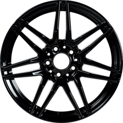 8.0X18" PCD 5X112 EMR Wheels EMR-A397-02 ET45 66.6 mm Black