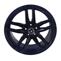 8.0X18" PCD 5X112 FD Wheels 18172-1 GLOSS BLACK ET47 72.6 mm