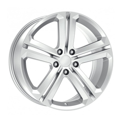 8.0X18" PCD 5X112 Kormetal DY1018 SILVER ET40 57.1 mm