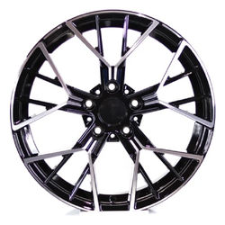 8.0X18" PCD 5X112 Kormetal DY718 BLACK DIAMOND ET30 66.6 mm