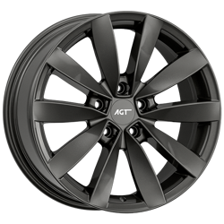 8.0X18" PCD 5X114 AGT Wheels 18271 ET35 67.10 mm Matt Titan