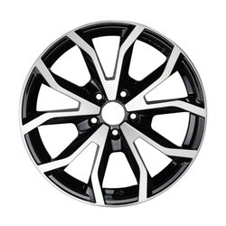 8.0X18" PCD 5X114 FD Wheels 834-2 GUN METAL DIAMOND ET35 60.1 mm