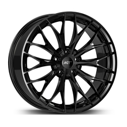 8.0X18" PCD 5X120 AGT Wheels 18101 ET42 72.60 mm Gloss Black