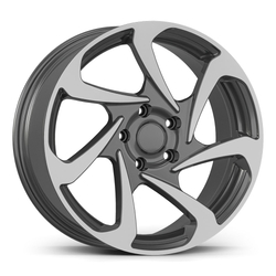 8.0X18" PCD 5X120 AGT Wheels 18286 ET45 67.10 mm Titan Diamond
