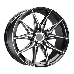 8.0X18" PCD 5X120 Arceo Wheels 18177-20 ET35 72.60 mm Black Diamond Marseille
