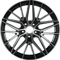 8.0X18" PCD 5X120 Arceo Wheels ARC-18193-24 ET35 BLACK DIAMOND SEVILLA 72.6 mm