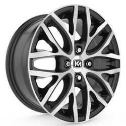 8.0X18" PCD 5X120 Kormetal 928 BLACK DIAMOND ET30 72.6 mm