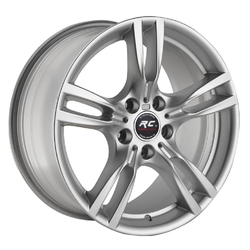 8.0X18" PCD 5X120 RC 5003 SILVER ET38 72.6 mm