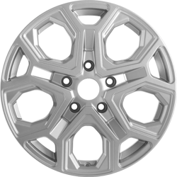 8.0X18" PCD 5X130 Arceo Wheels ARC-LT2-14 ET50 Silver Diamond 78.1 mm