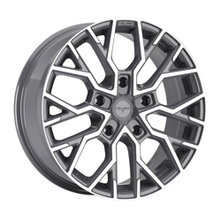 8.0X18" PCD 5X160 AGT Wheels 18118  ET50 65.10 mm Corris Grey Diamond