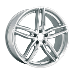 8.0X18" PCD5X112 AGT Wheels 807 ET66.6 White Silver 66.6 mm